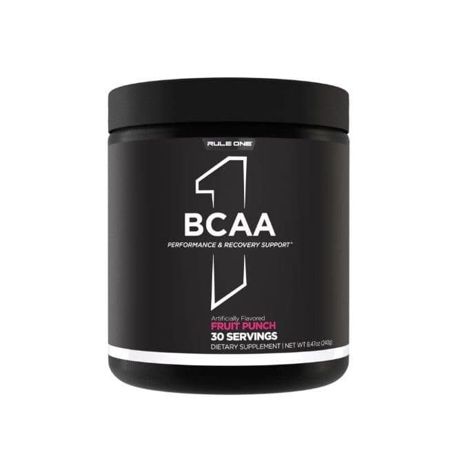 Rule1 BCAAs, Fruit Punch, 30 Serving