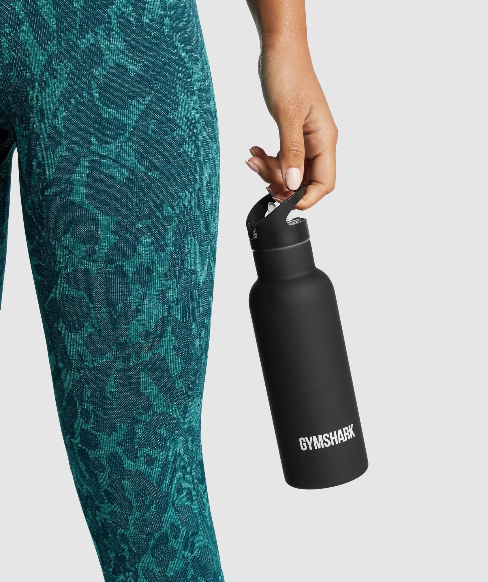 Gymshark Insulated Straw Flask - Black