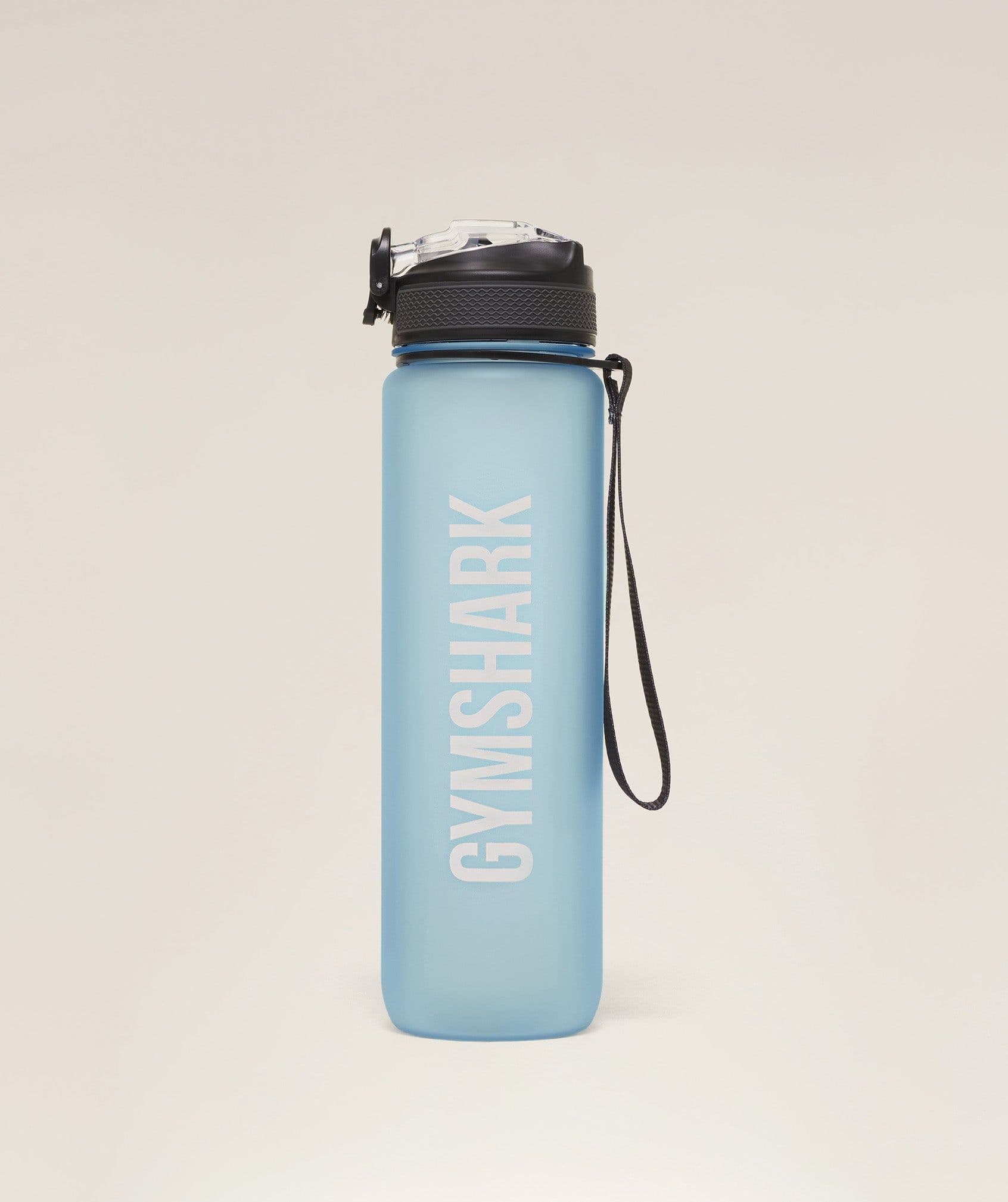 Gymshark Sports Bottle With Straw - Bench Blue