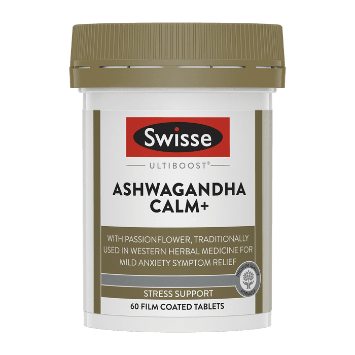 Swisse Ashwagandha Calm+, 60 Tablets